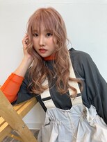 ジーナ 札幌(Zina)&nbsp;オレンジベージュ/レイヤーカット