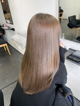 ロットアニバース(lott annibirth) 【髪質改善】スモーキーベージュ/艶髪/透明感/トリートメント