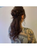 結婚式アレンジヘア☆