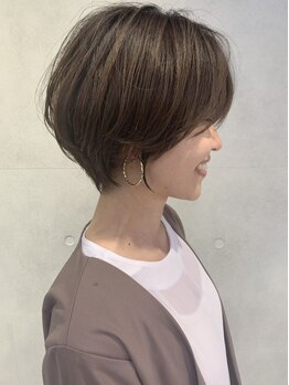 ソラ 京都桂川店(SORA.)の写真/【大人可愛い】“似合わせショート”がオススメ♪柔らかな質感でどこから見てもオシャレなスタイルに