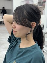 ビューブルー 亀戸錦糸町(VIEW BLUE)&nbsp;◎美髪カールピンクブラウンロングセミディ似合わせ前髪