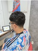 サイドパート×フェード