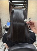 艶々黒髪ストレート