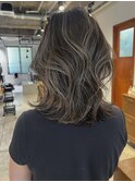 【kacho】ハイライトカラー　白髪ぼかし