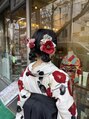 オブヘアー 鷺沼店(Of HAIR) お着物のヘアやメイクも承っております◎