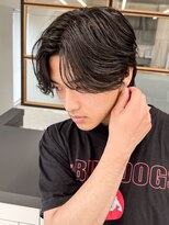 エル 渋谷(L)&nbsp;20代30代◎フェザーパーマ×アップバング