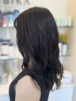 ヒビカ(HIBIKA)&nbsp;透明感 モカグレージュ 巻き髪ロング