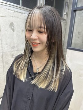 アルマヘア(Alma hair) アシメカラー