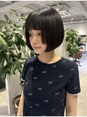 【marfe】姫カットボブ＿黒髪ボブ＿小顔ボブ＿ぱっつんボブ
