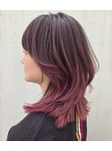 【U Hair】ハイライト×バレイヤージュ