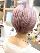 アグ ヘアー ネスト 茨木店(Agu hair nest)&nbsp;大人可愛い20代30代40代丸み小顔ショートボブマッシュ