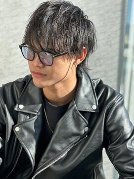 ロンドアンメゾン 原宿(Lond un Maison.) men's/メンズ/刈り上/げセンターパート/ダウンパーマ/原宿/韓国