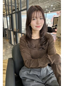 シエルバイアフロート(ciel by afloat) 小顔ハッシュレイヤーカットセミロング