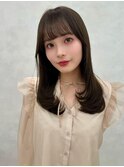 レイヤー/ネビージュ/韓国ヘア/イメチェン/縮毛矯正/中野/