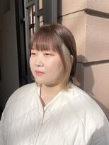 アオ(AO。)&nbsp;ベージュカラー/ポイントブリーチ/ブリーチカラー