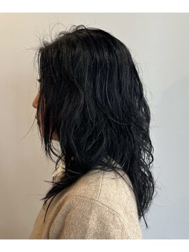 ピュアソウル(Pure Soul) 私だけのカーリーヘア！くせ毛を活かすミディアムレイヤー