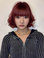 リークフー(Ree cu fuu) 春カラー春ショート大人かわいい小顔韓国へア艶感