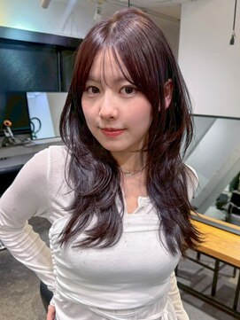 アルバム 新宿(ALBUM SHINJUKU) 前髪カット顔周りレイヤーロングイメチェン_F21664