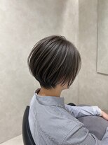 トキ(toki)&nbsp;ショートボブ×グレージュ