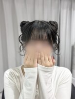 ヘアーメイクサロンアール(hair make salon R)&nbsp;猫耳アップヘア