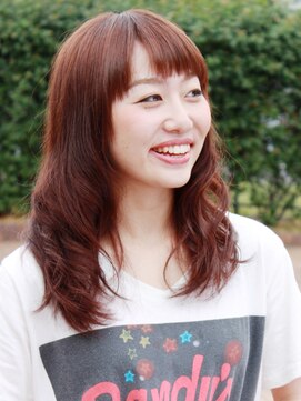 アメリエギャルソン 岩槻店(amelie et garcon) ナチュラルセミロング