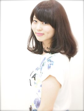 チャンネル 桶川西口(channel) ワイドバングのふんわりワンカール