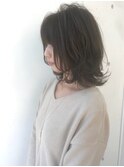 ボブレイヤー＋グレーベージュ