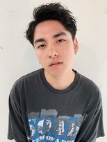 フィフス(fifth) ◇就活ヘア ツーブロック ベリーショート 黒髪 七三オールバック