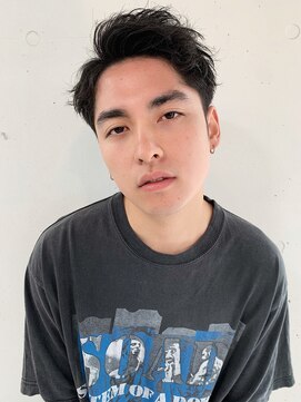 フィフス(fifth) ◇就活ヘア ツーブロック ベリーショート 黒髪 七三オールバック