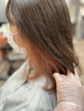 ルーク(LUKE) インナーカラー/ピンク