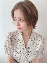 セシルヘアー 松山店(Cecil hair)&nbsp;センター分け×ナチュラルボブ