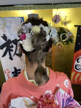 ヘアーブティック にし　NISHI 2022 成人式