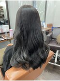 アディクシーで暗髪でも透明感カラー♪