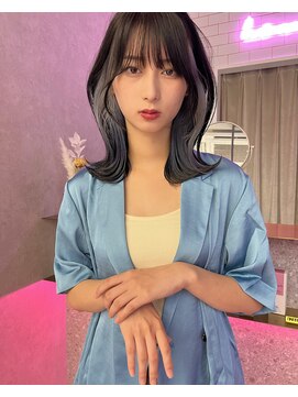 ロンド レア 天神大名店(Lond Le’a) ダブルカラー/インナーカラー/イヤリングカラー/ミルクティー