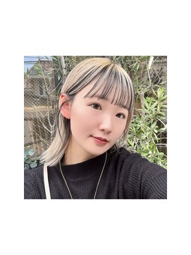 サンド 表参道(sand) 表参道ダブルカラーブリーチインナーカラー10代20代30代