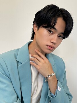 ツーダブルバイフィフス 西梅田店(WW.. by fifth) センターパートニュアンスパーマスパイラルパーマメンズパーマWW