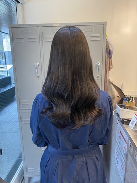 プレシャスバイプロデュース(precious by Produce) 艶々ブルーブラック[町田/町田駅前店/町田店/学割U24/縮毛矯正]