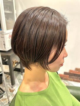 リノナ(Linona) ★小顔効果カット インナーカラー グレーベージュ 髪質改善 韓国