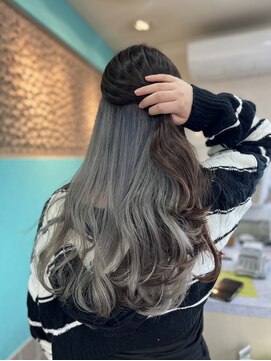 デンパツクラブ ストリート(DENPATSU CLUB Street) シルバーインナーカラー