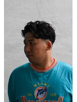 スレイ 西宮(SLAY)&nbsp;波巻きハイライトアップバングツーブロックマッシュ