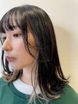 ヒクルーム(HIQU ROOM)&nbsp;5×13Lv/黒髪×インナーブリーチ/ミィディアム