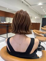 ジルブラン 横浜関内(JIL BLAN)&nbsp;ハイライトバレイヤージュダブルカラーケアブリーチ30代40代