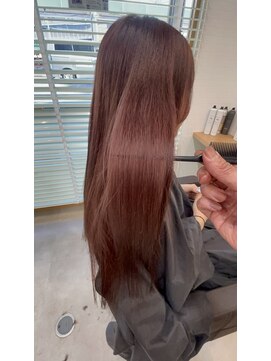 オリビアヘアー(OLIVIA HAIR) キレイでかわいいピンクブラウンベージュ