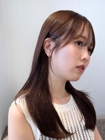 アンフィニー 銀座(ANFINI) レイヤーカット/前髪カット/くびれヘア/ウエットヘア/髪質改善