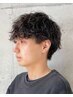 【men's】メンズカット+波巻きパーマ+フルカラー