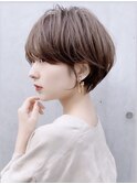 ショートボブ髪型20代30代40代50代前髪あり前髪なし面長丸顔小林