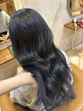 ロンドローズ 名古屋(Lond damaskRose) 顔周り ダブルカラー 名駅 ブリーチ 髪質改善 ボブ 韓国561