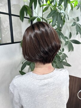 ベルヘアーデザイン 堺東(Belle hair Design) ショートカット/ショートボブ/ショート/ブリーチなしカラー/堺東
