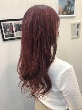 ヘアーメイクフィールヒルズ(FEEL HILLS) ピンクヘア