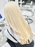 【2回目限定】リタッチブリーチ+ケアカラー+スピード髪質改善